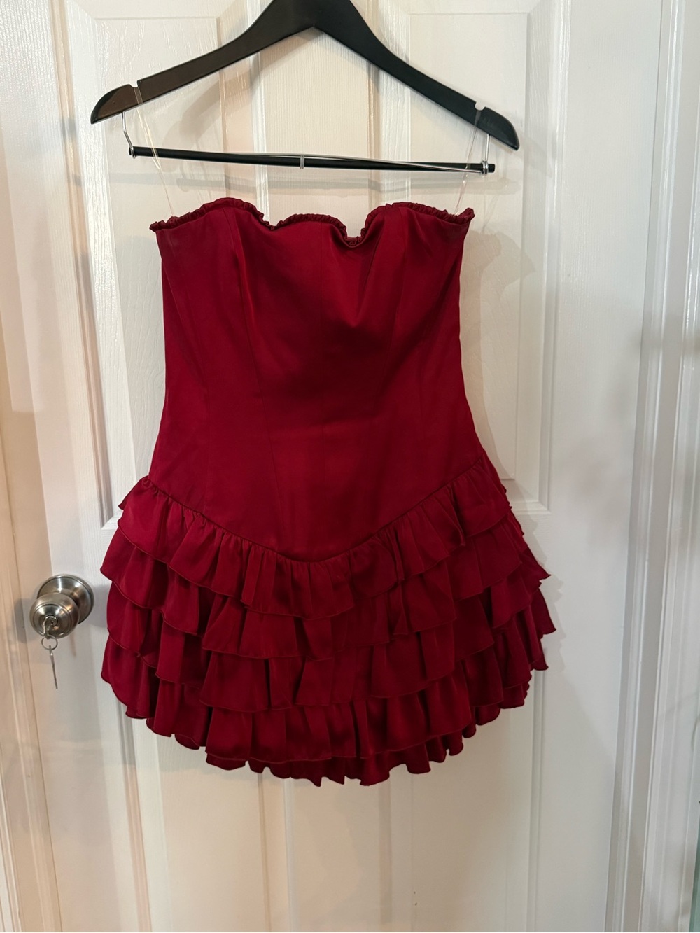 Oh Polly Red Strappy Dress